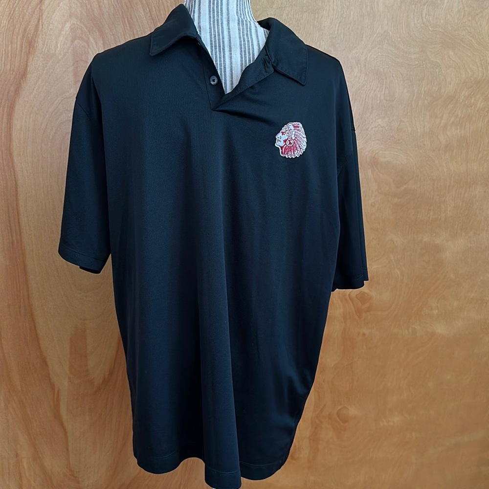 MENS NIKE GOLF SHIRT SIZE XL BLACK